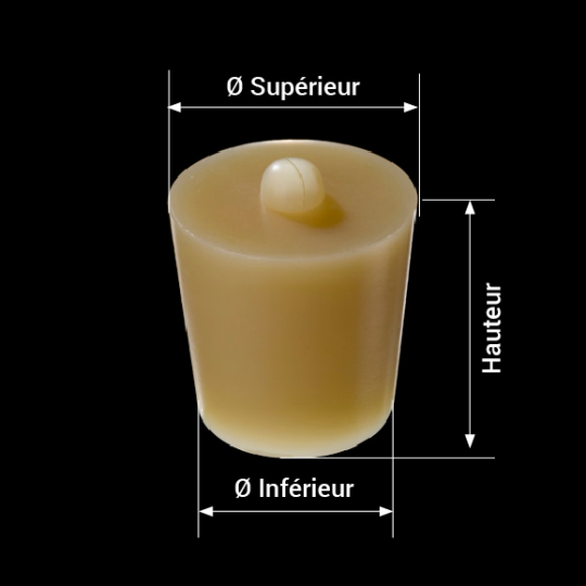 measures bonde silicone modèle fermentation