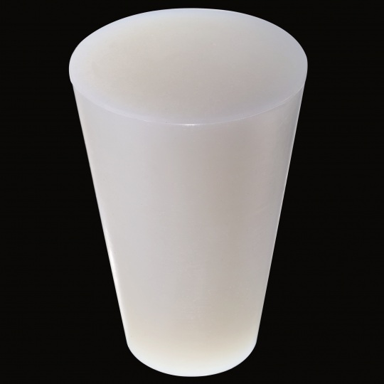 tapón de silicona para barricas modelo universal foudre de color blanco